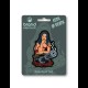 Brand Element 'Kiss of death' patch, The “Kiss of Death” PVC patch blends classic pin-up aesthetics with bold military symbolism